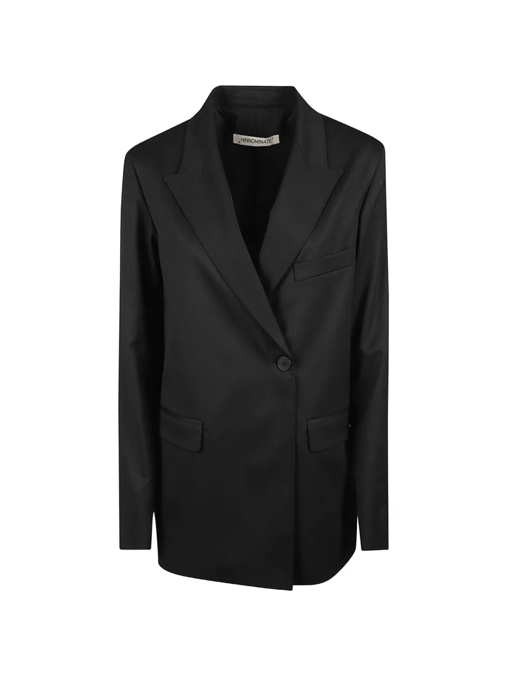 HINNOMINATE single-breasted blazer - Black
