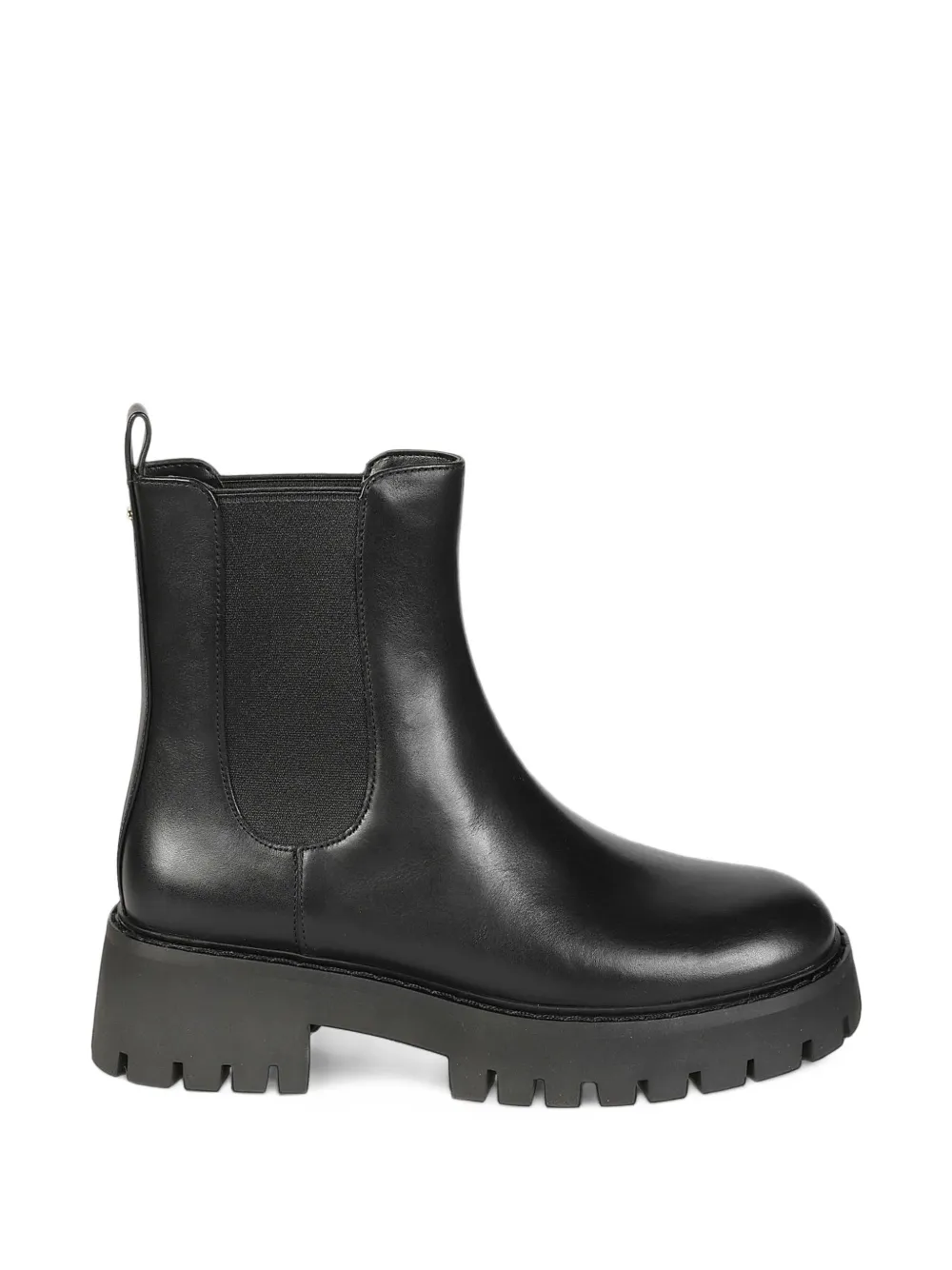 Michael Kors Asher leather lug boots - Schwarz