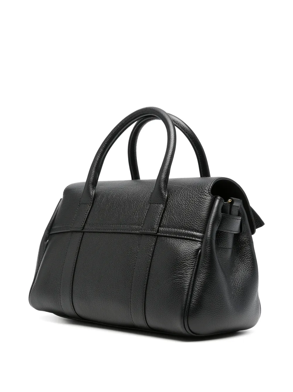 Mulberry small Bayswater grained-leather tote bag Zwart