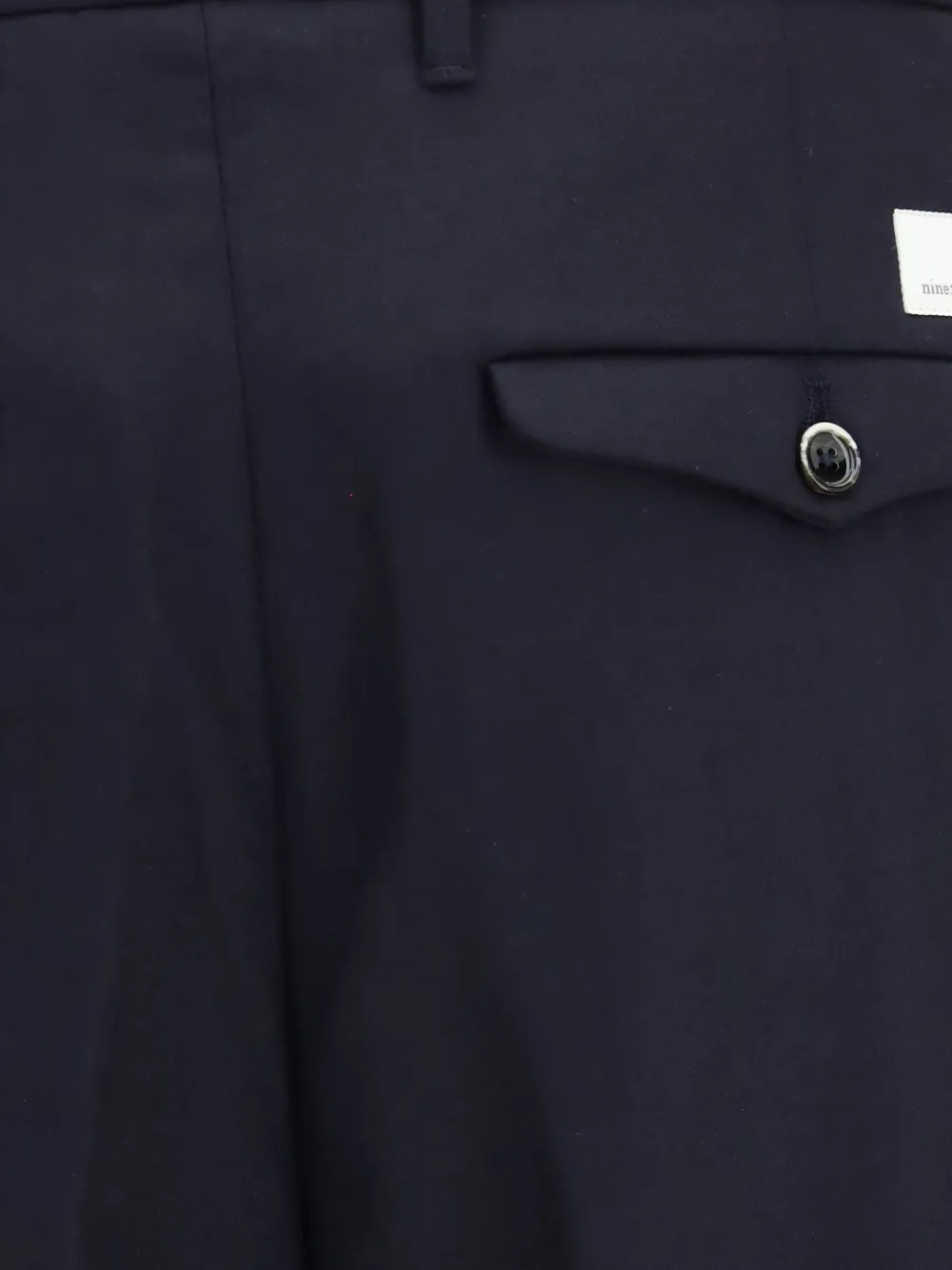 Nine In The Morning Apollon broek met rechte pijpen Blauw