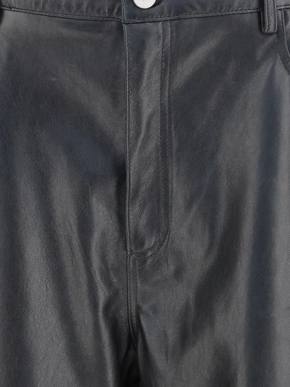 Arma Ece Barrel leather trousers Zwart