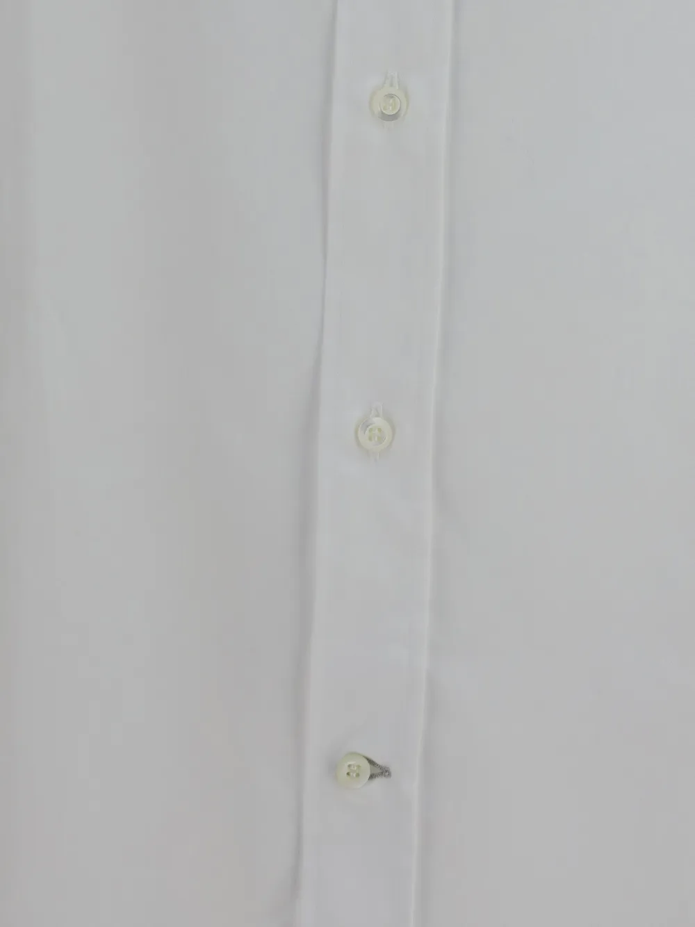 Brunello Cucinelli button-up cotton shirt Wit
