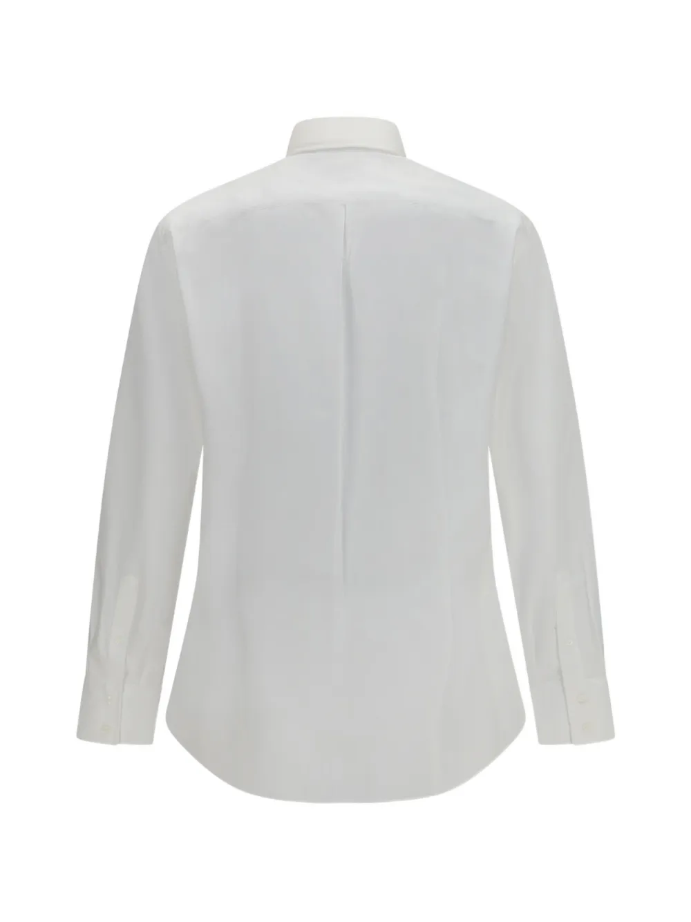 Brunello Cucinelli button-up cotton shirt Wit