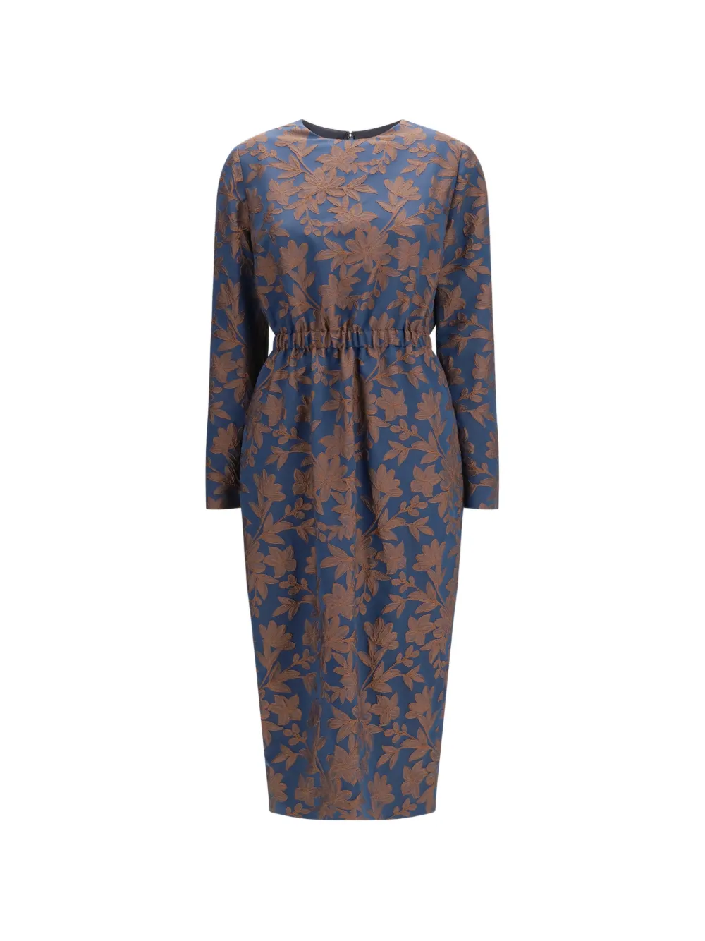 Sara Roka Laila floral-jacquard dress