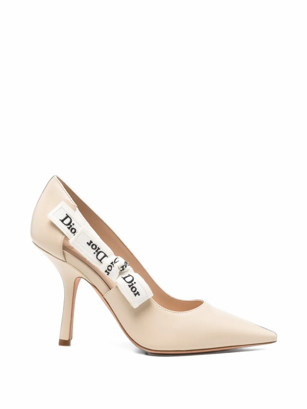 Christian Dior Pre-Owned J'Adior Pumps mit Schleifendetail - Nude