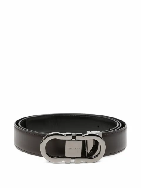 Ferragamo Pre-Owned Gancini reversible belt