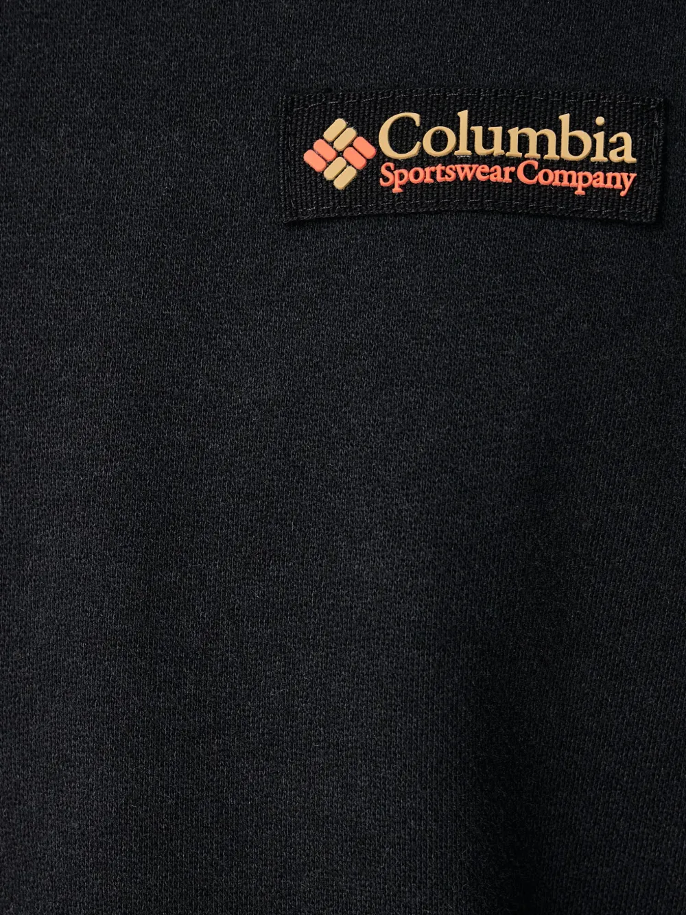 Columbia Sauvie Sky trui met kwartrits Zwart