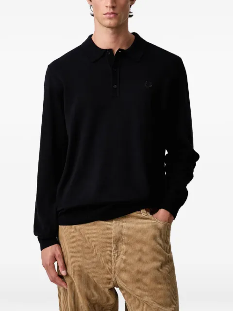 Fred Perry long-sleeve polo shirt