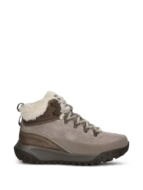 Columbia botas con agujetas y ribete de pelo artificial