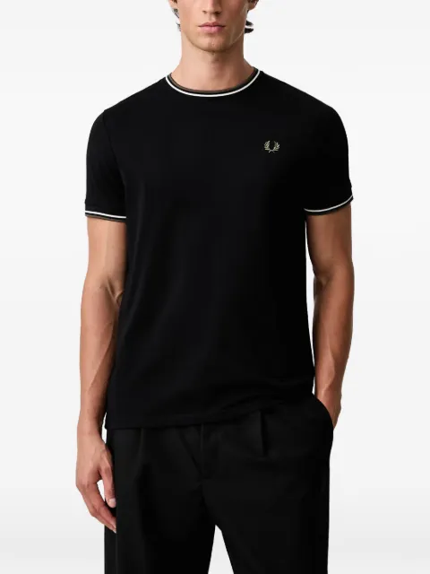 Fred Perry logo-embroidered T-shirt