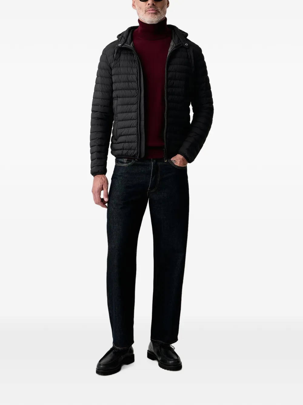 Colmar Gevoerd jack met capuchon Zwart
