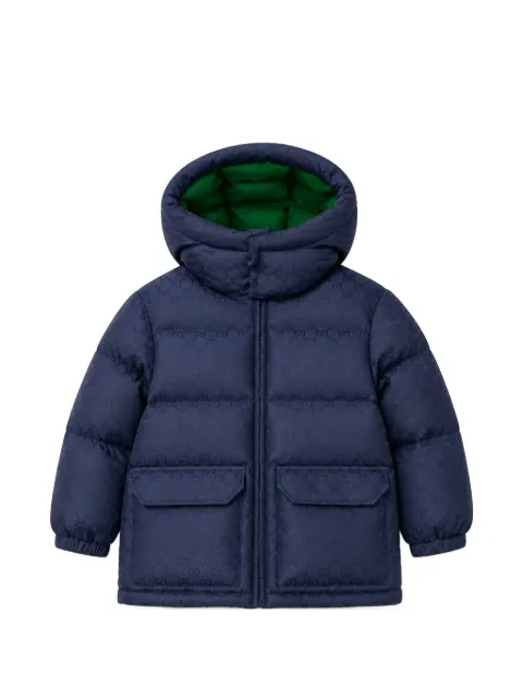 Gucci Kids GG monogram quilted jacket