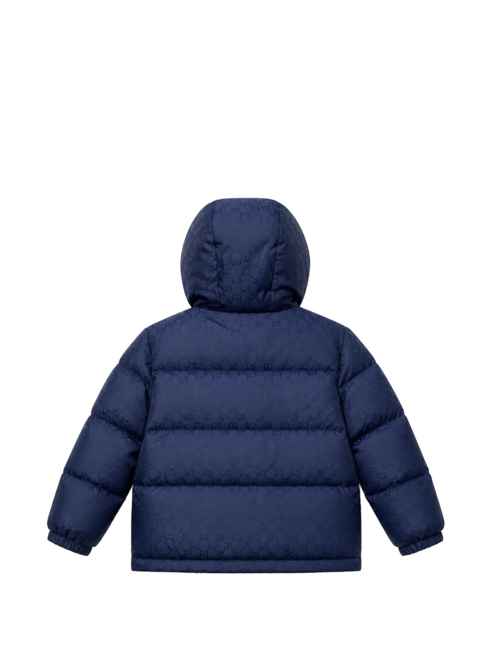 Gucci Kids GG monogram quilted jacket Blauw