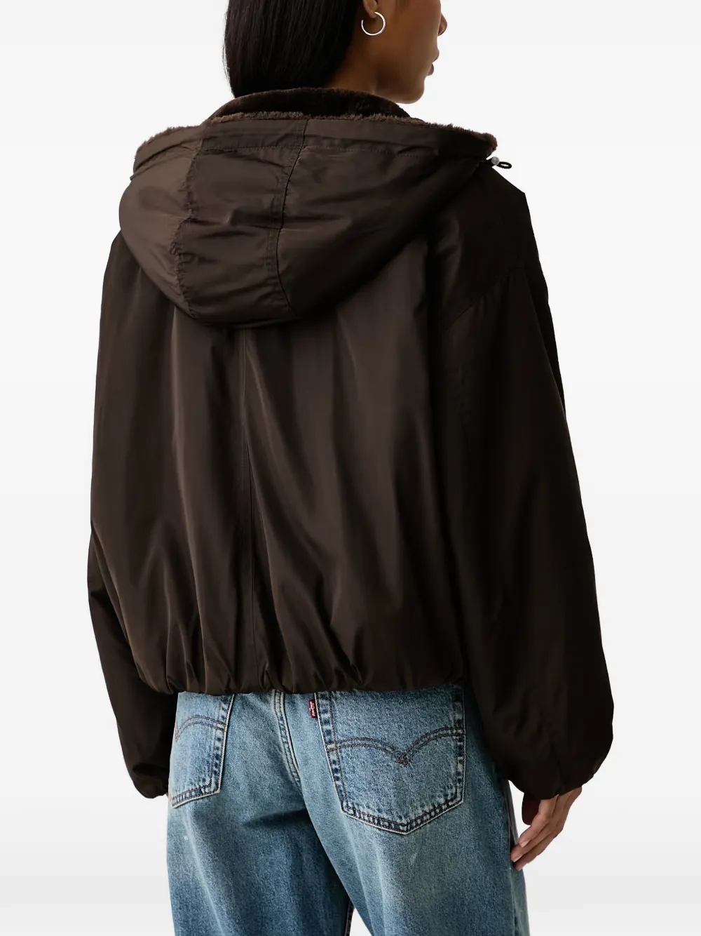 Marc O'Polo reversible hooded jacket Bruin