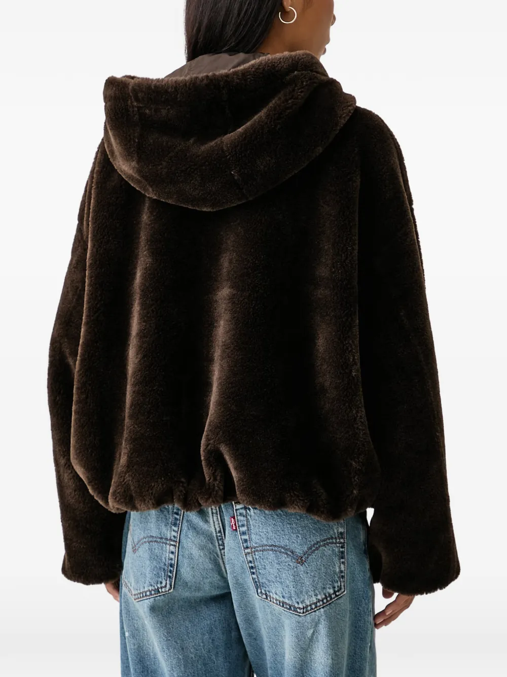 Marc O'Polo reversible hooded jacket Bruin