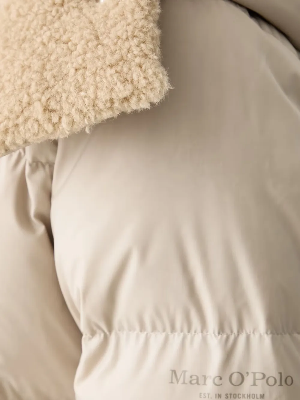 Marc O'Polo Gewatteerde jas Beige