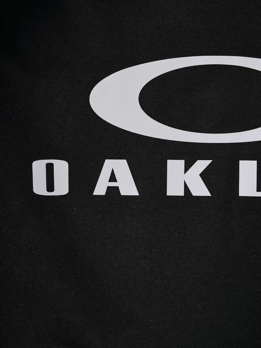 Oakley Hoodie met logoprint en trekkoord Zwart