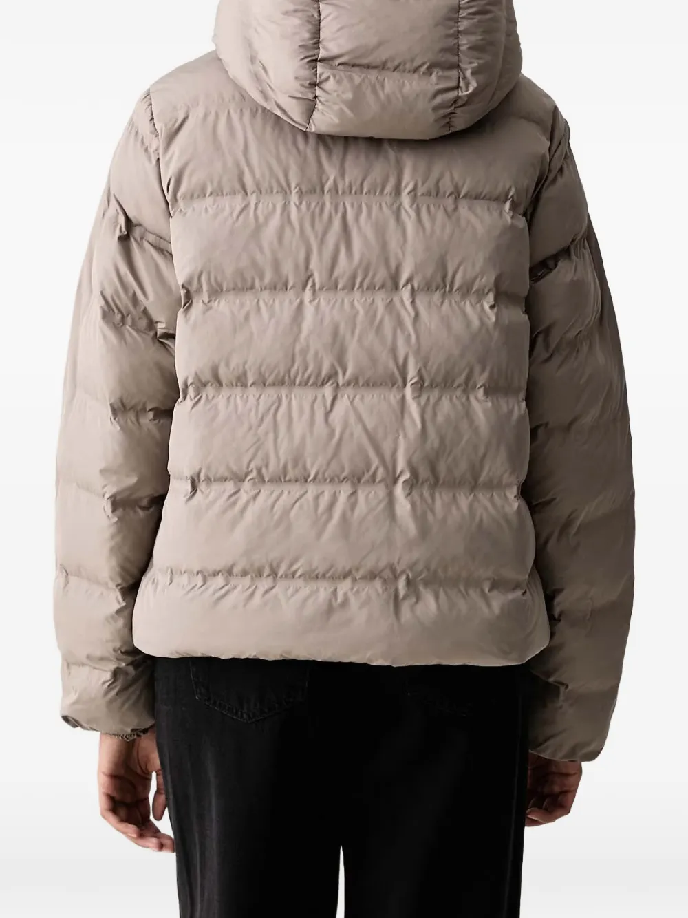 Marc O'Polo Donsjack met capuchon Beige