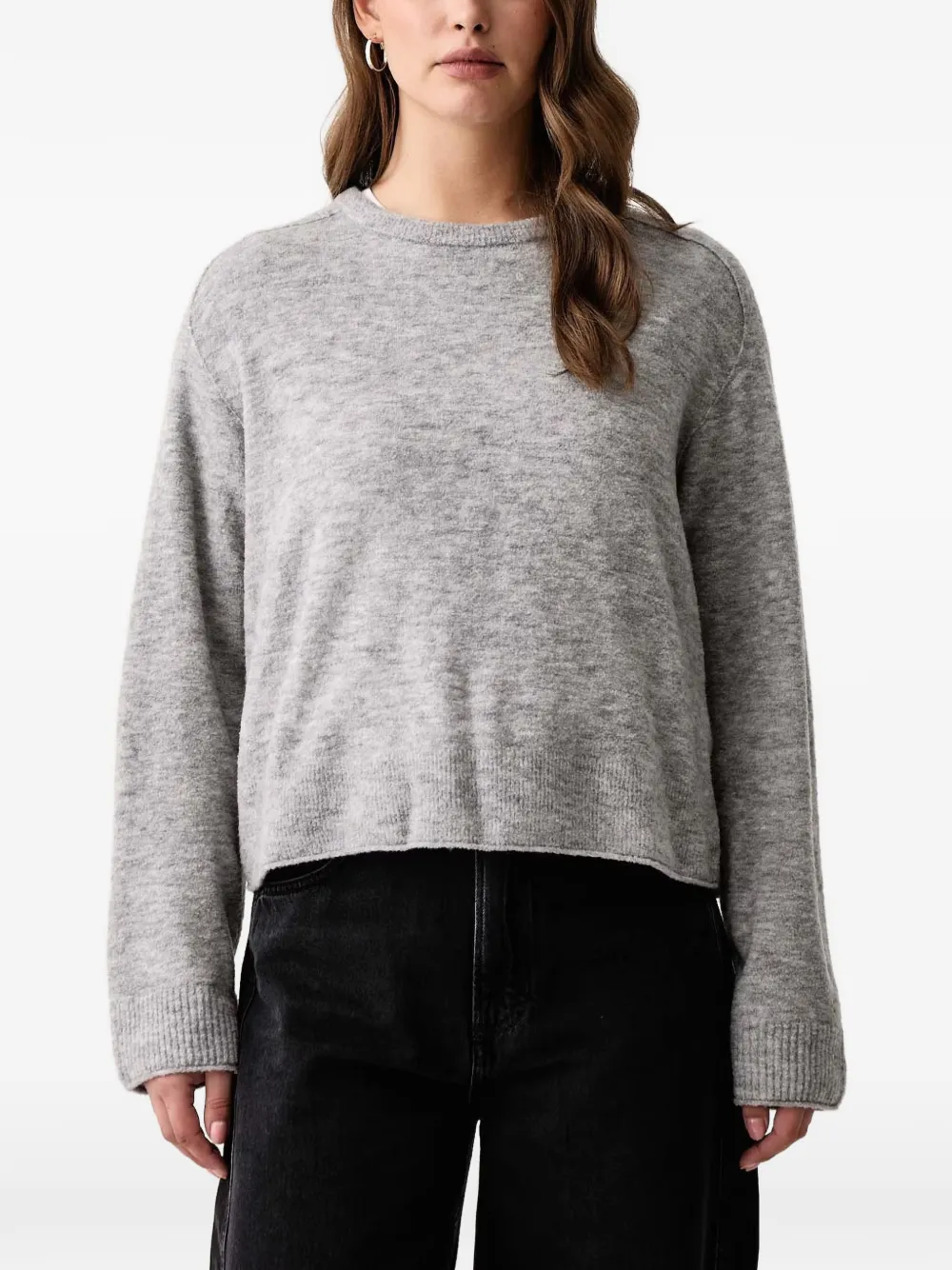 Marc O'polo Crew-neck Sweater In Gray