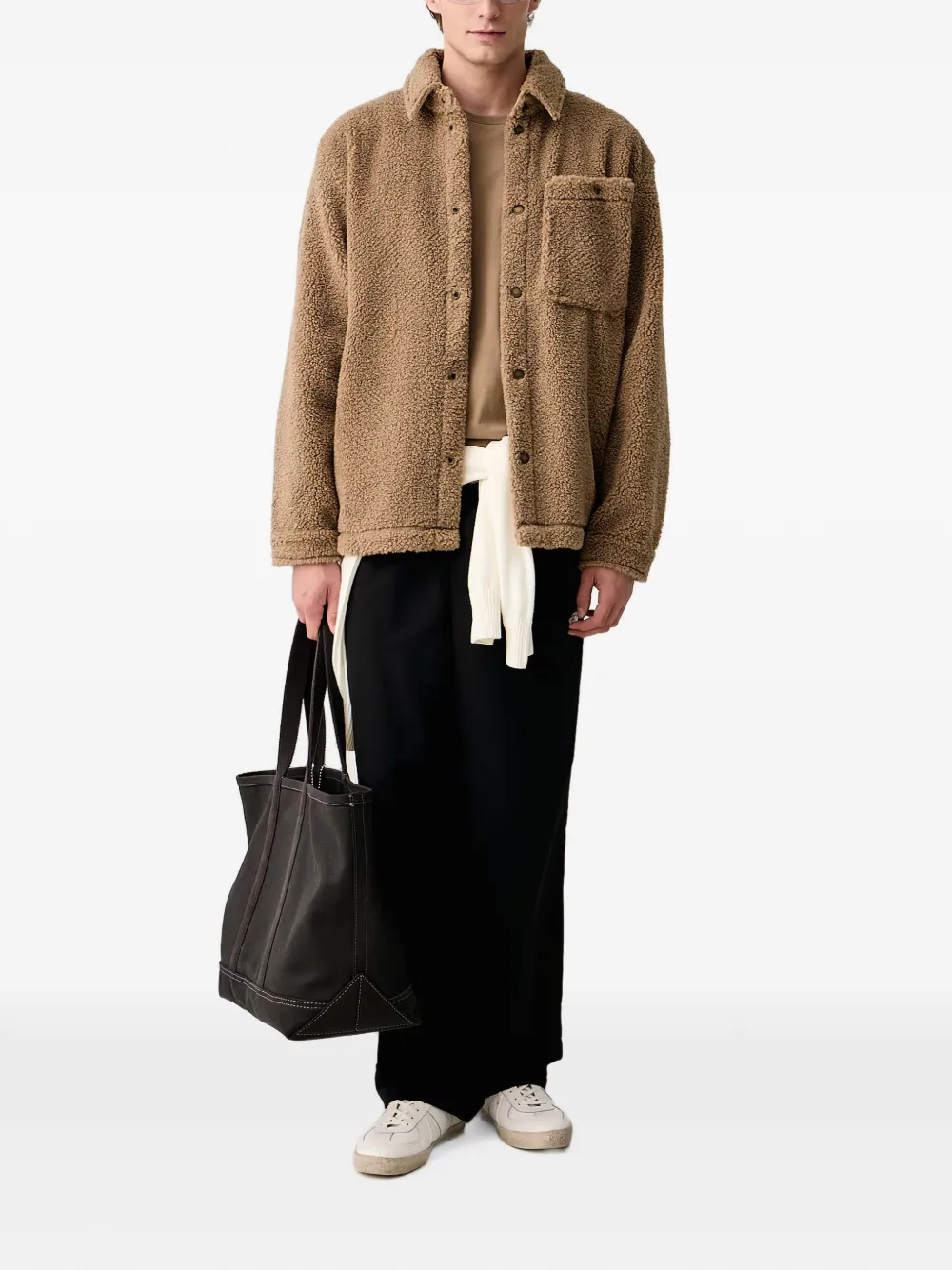 Napapijri Jack met logopatch Bruin