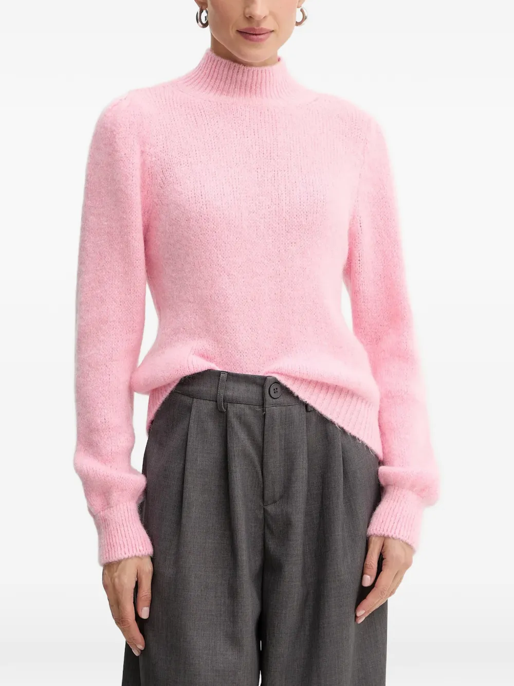 Morgan high-neck sweater