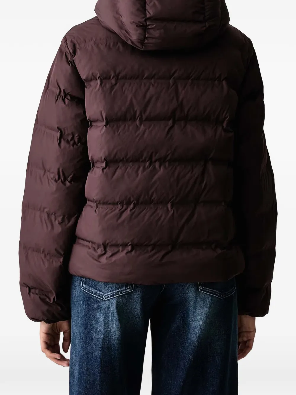Marc O'Polo Donsjack met capuchon Bruin