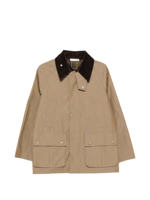JcSophie Palma corduroy-collar storm-flap jacket