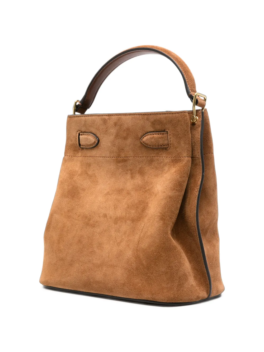 Mulberry Postman's Lock suede tote bag Bruin