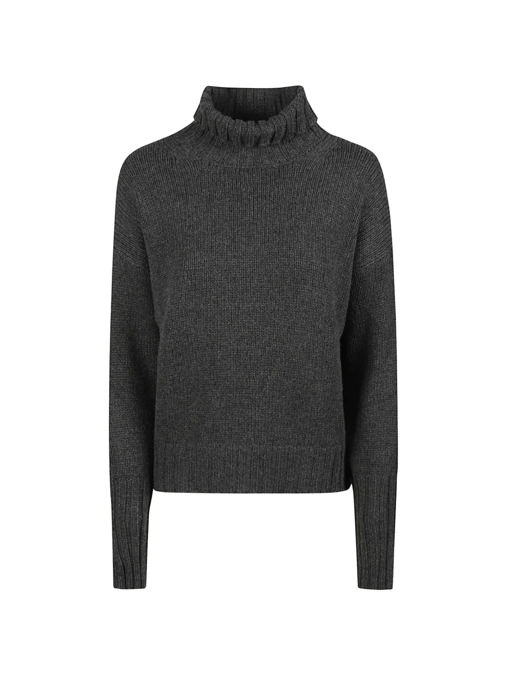 Aragona ribbed-knit turtleneck sweater - Grey