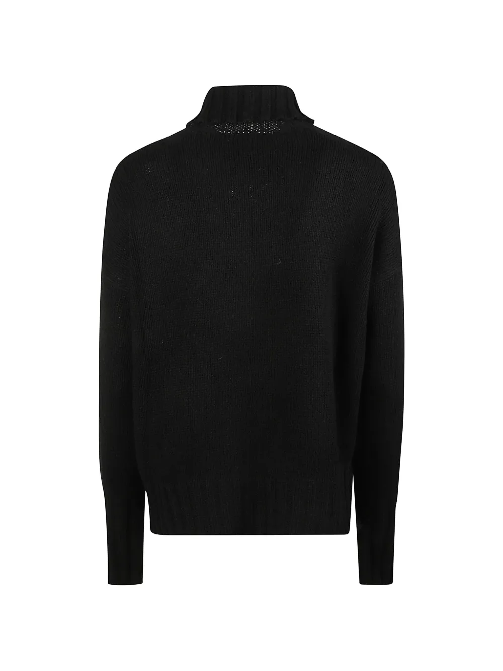 Aragona high-neck cashmere sweater Zwart