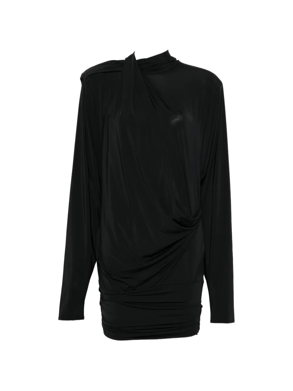 ENTIRE STUDIOS Dalters draped long-sleeve mini dress