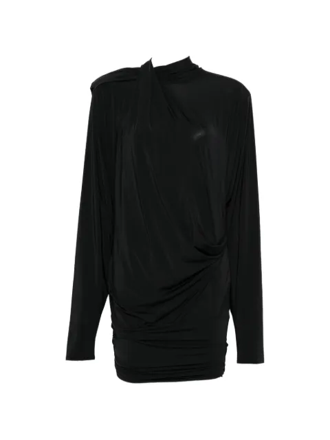 ENTIRE STUDIOS Dalters draped long-sleeve mini dress