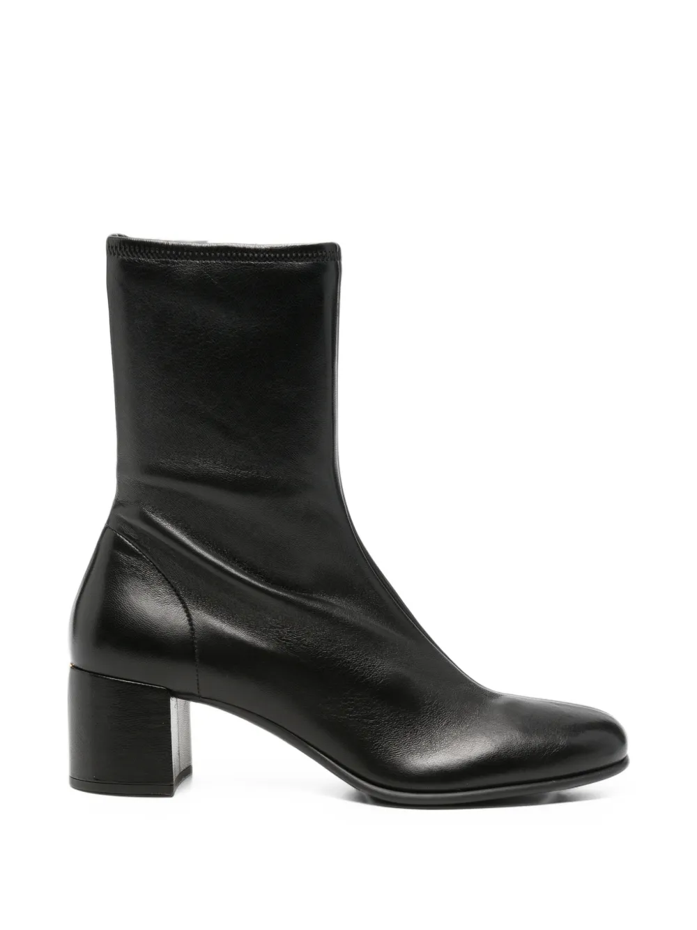 Prada Pre-Owned Stivaletti con placca logo - Nero