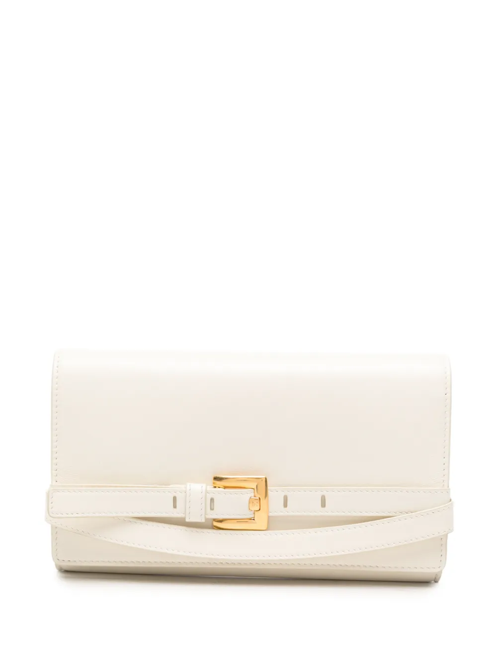 Balmain Pre-Owned pochette Shuffle à chaîne et ceinture - Tons neutres Balmain Pre-Owned pochette Shuffle à chaîne et ceinture - Tons neutres