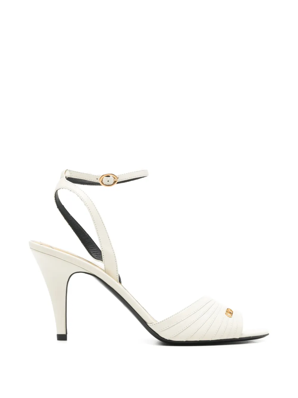 Valentino Garavani Pre-Owned Ladycrush Sandalen mit Knöchelriemen - Nude