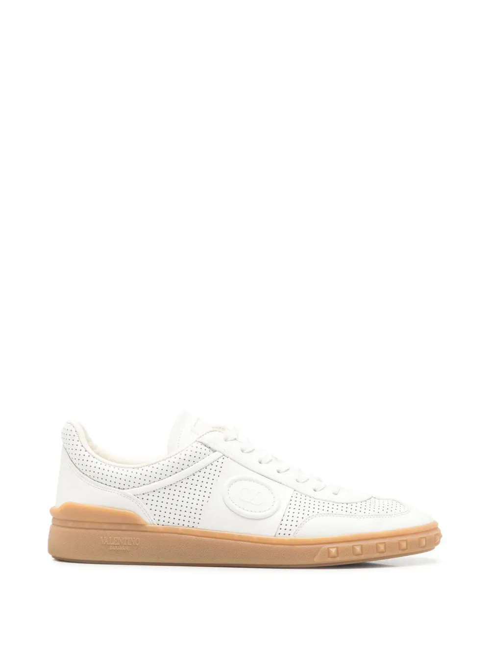 Valentino Garavani Pre-Owned Perforierte VLogo Signature Sneakers - Weiß