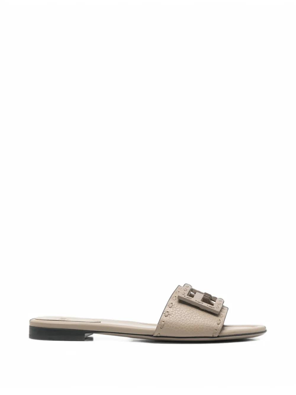 Fendi Pre-Owned Sandalen mit Logo - Grau