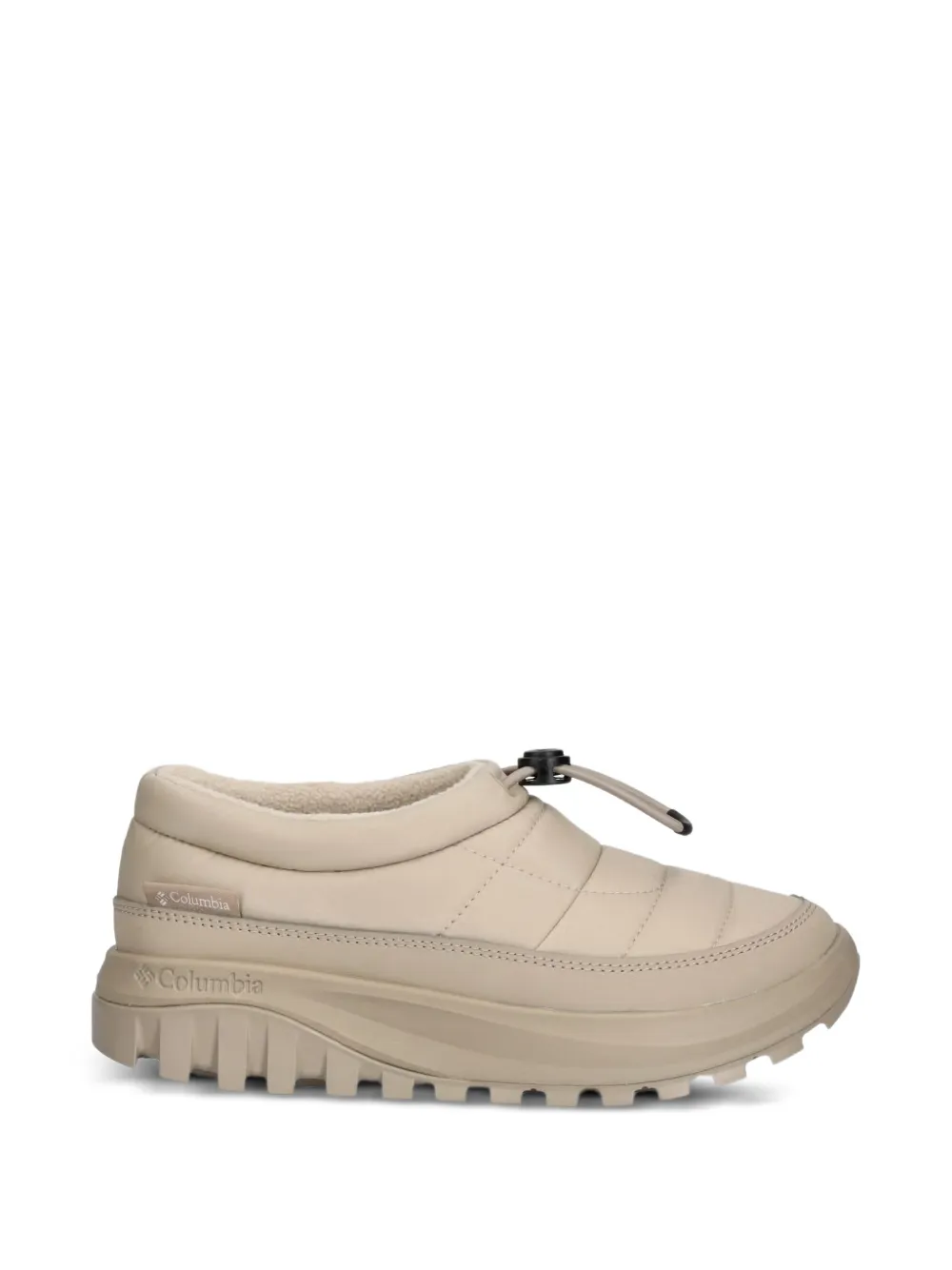 Columbia chaussons matelassés Unwind à fermeture à stoppeur - Tons neutres Columbia chaussons matelassés Unwind à fermeture à stoppeur - Tons neutres
