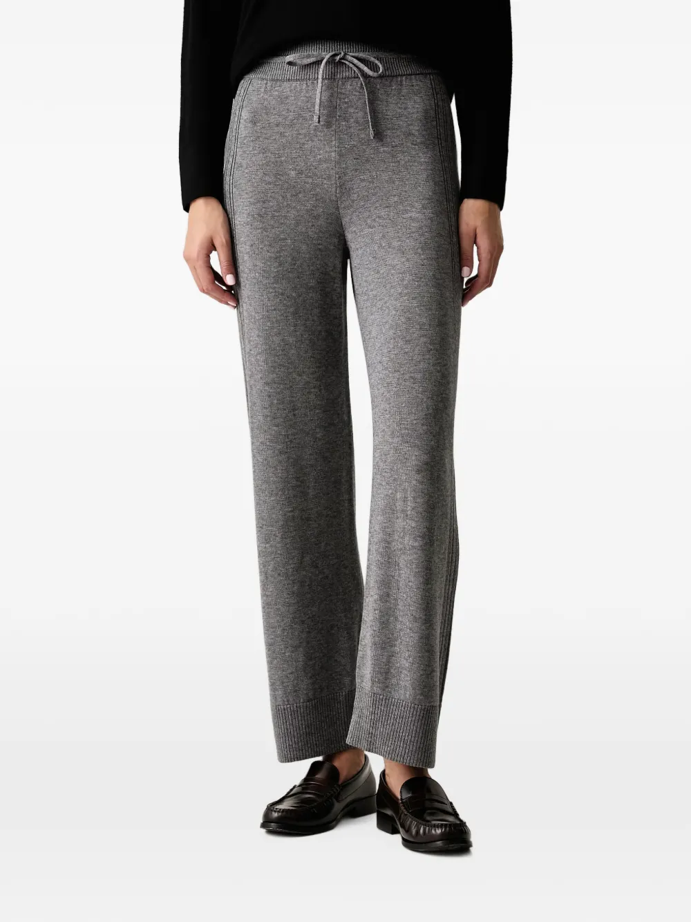 Ermanno Scervino drawstring-waist knitted trousers