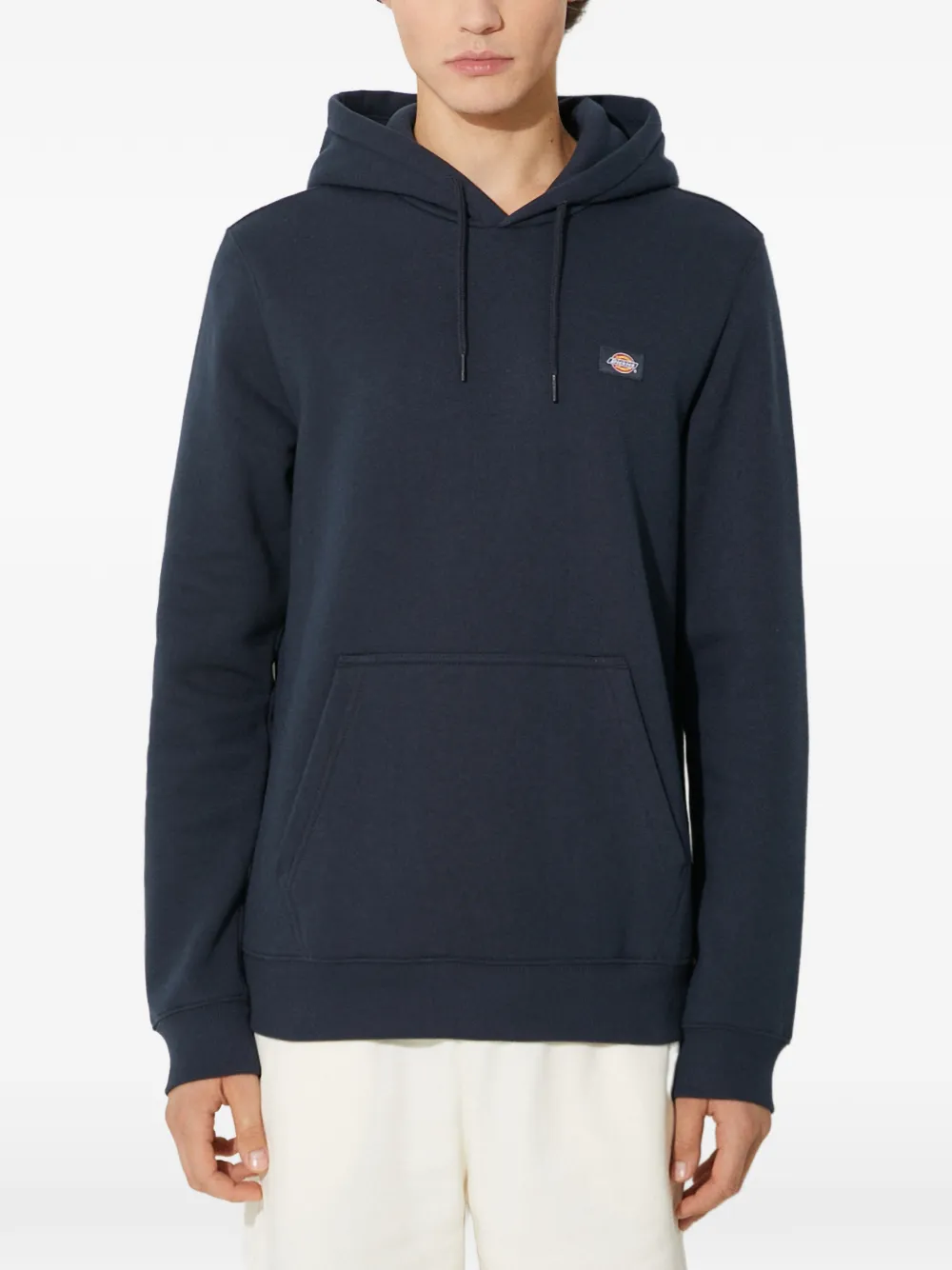 DICKIES Hoodie met logopatch Blauw