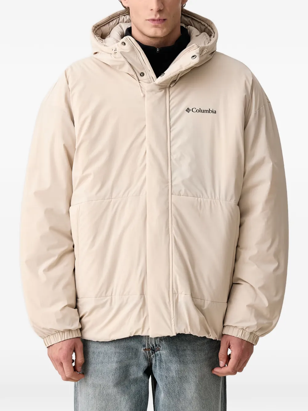 Columbia Jack met logoprint Beige