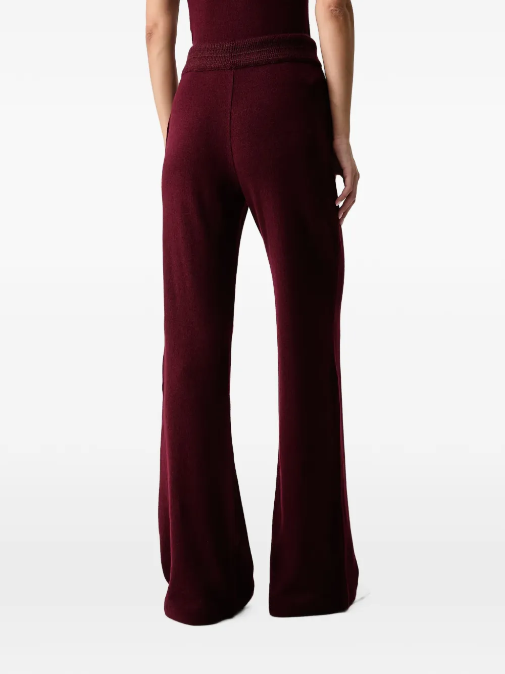 Ermanno Scervino Broek met wijde pijpen Rood
