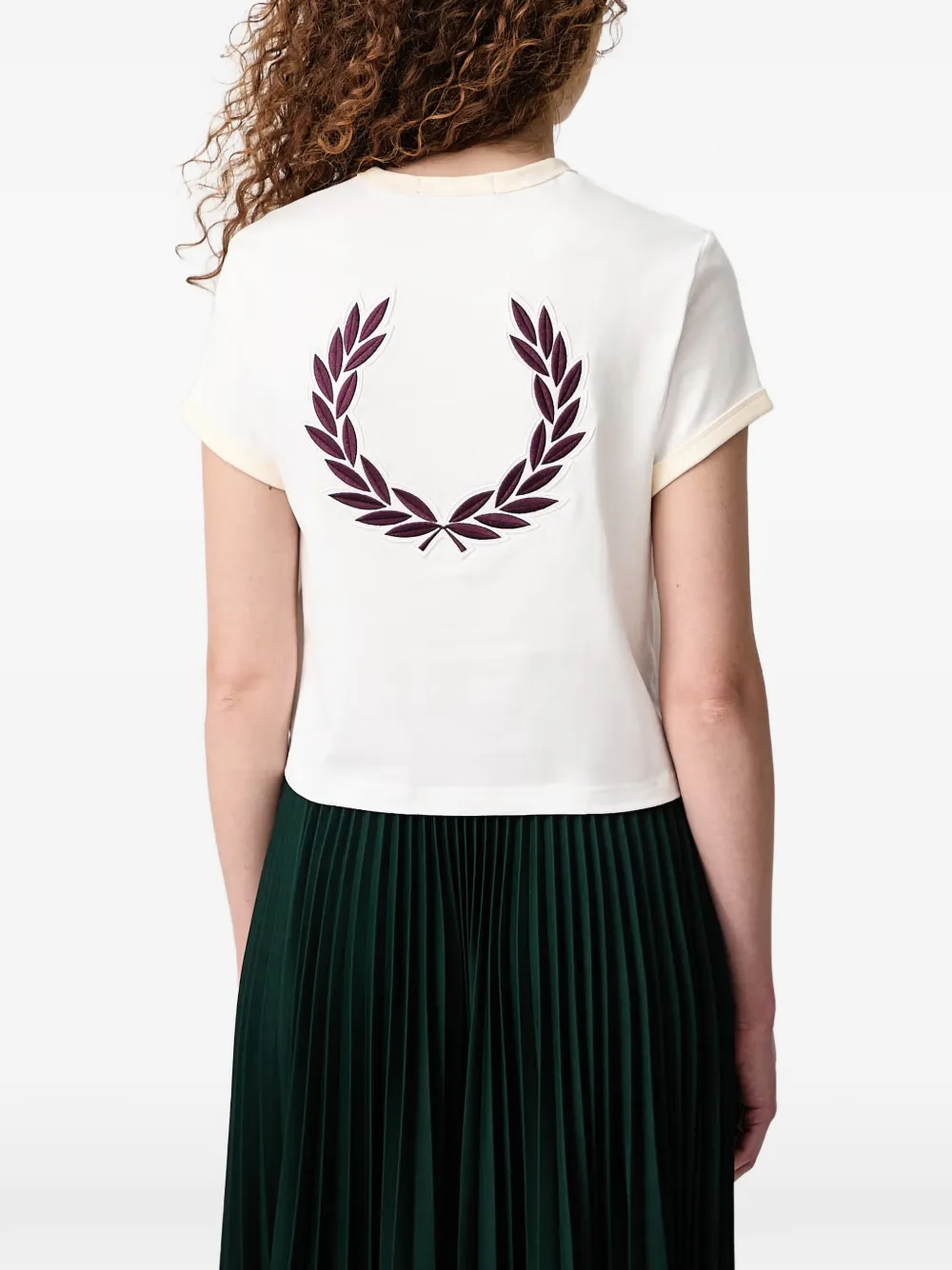 Fred Perry Laurel Wreath T-shirt Beige