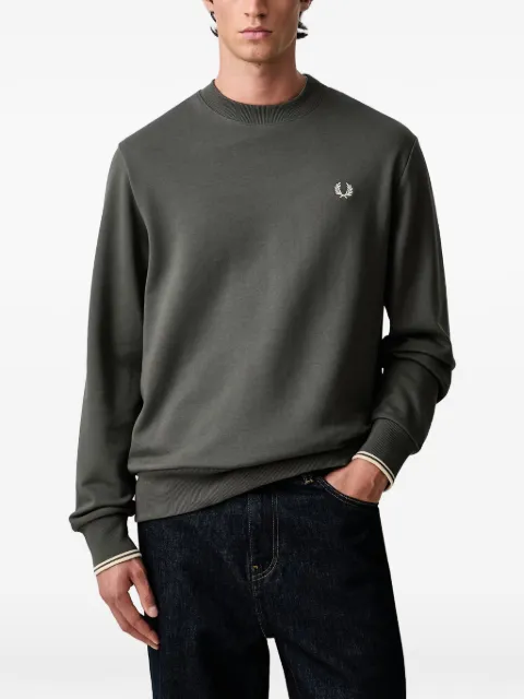 Fred Perry embroidered-logo sweater