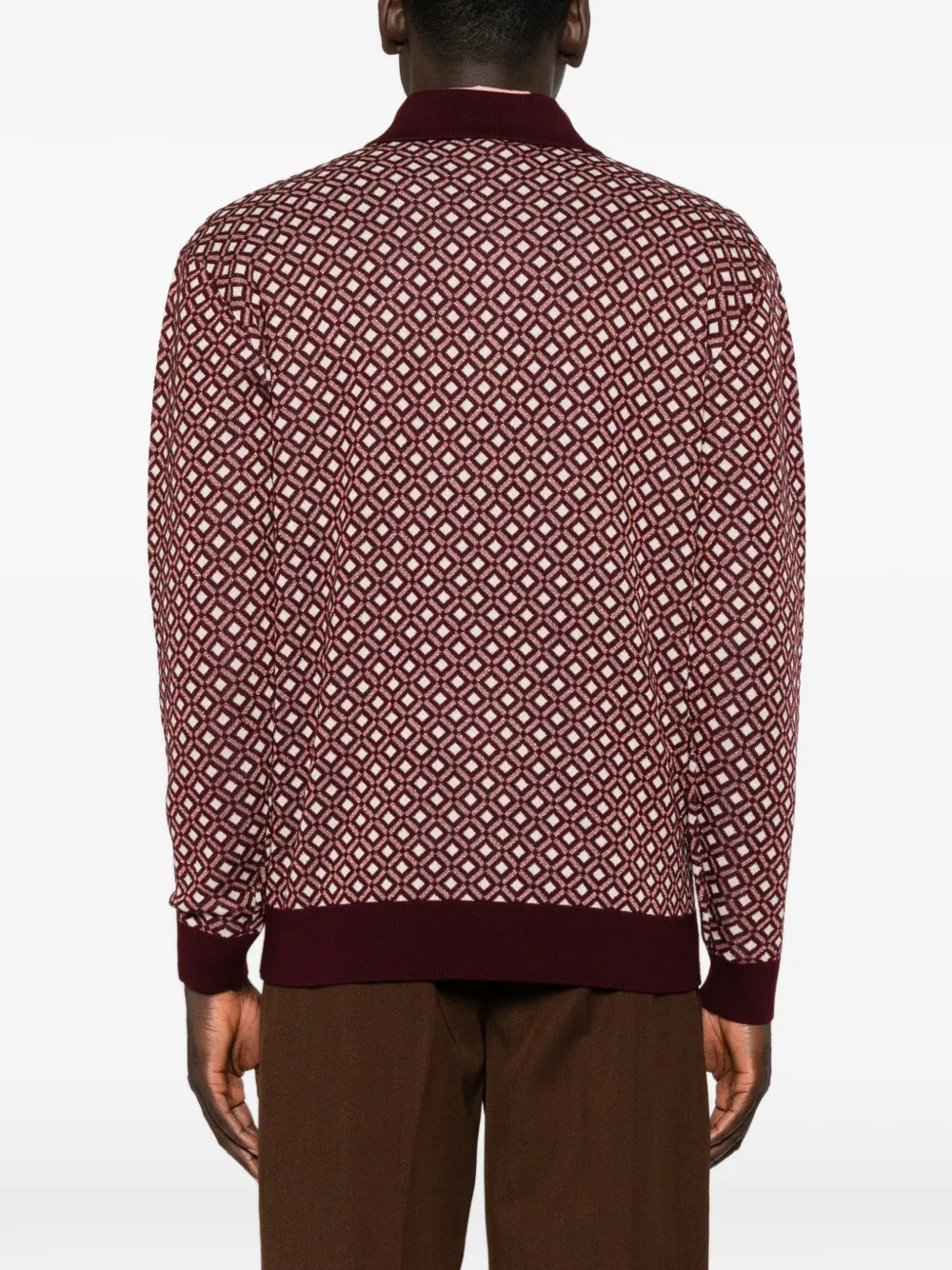 Drôle De Monsieur Linnen poloshirt Bruin