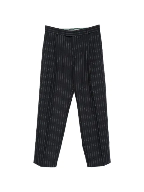 Drôle De Monsieur pinstripe-pattern pleated trousers