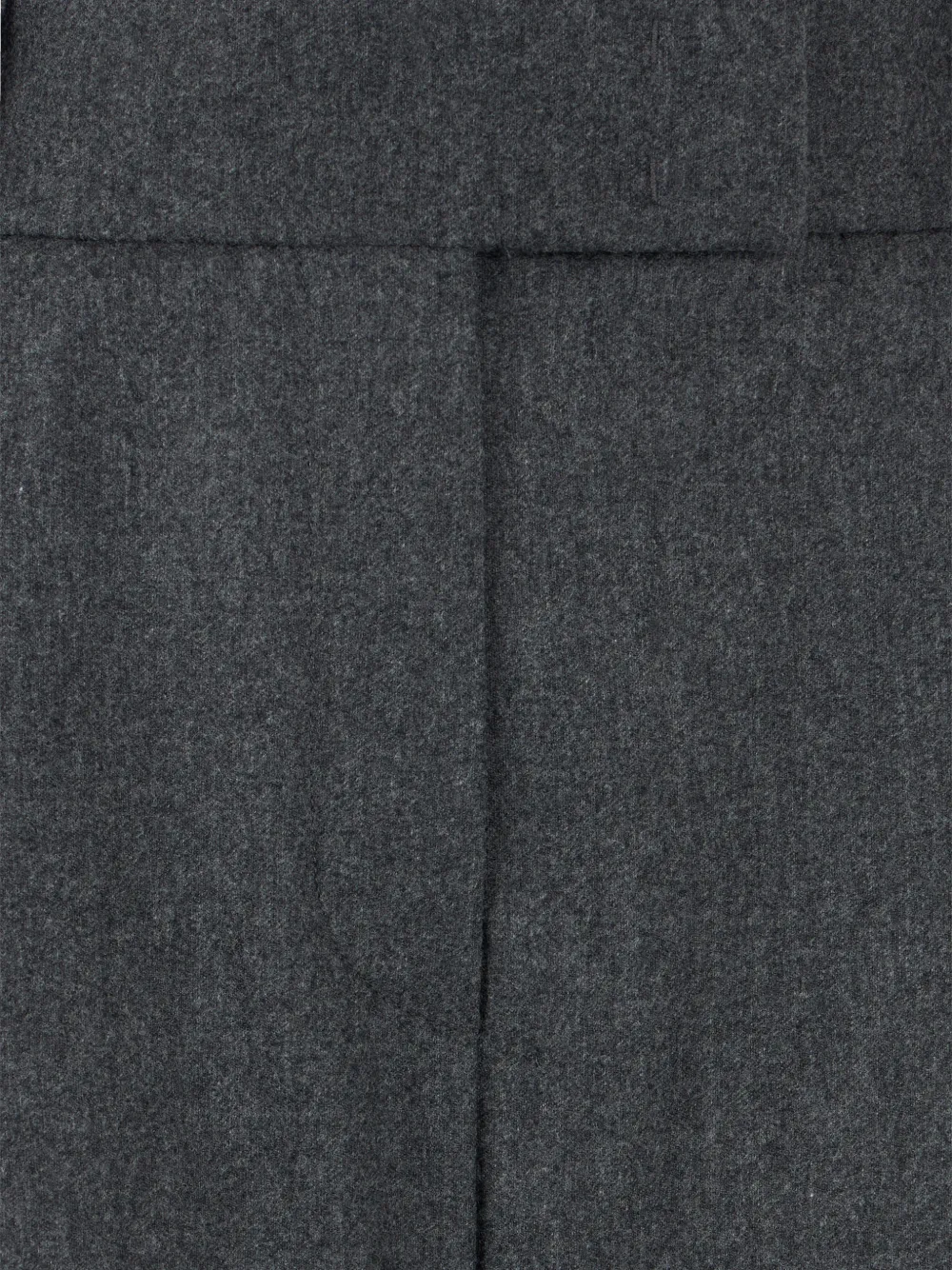 Giorgio Armani pleated wide-leg trousers Grijs