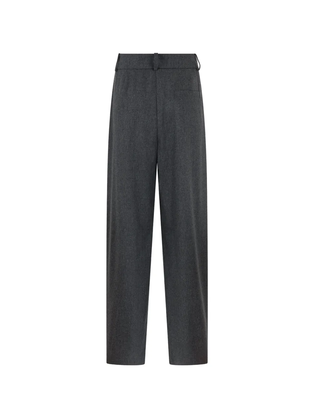 Giorgio Armani pleated wide-leg trousers Grijs