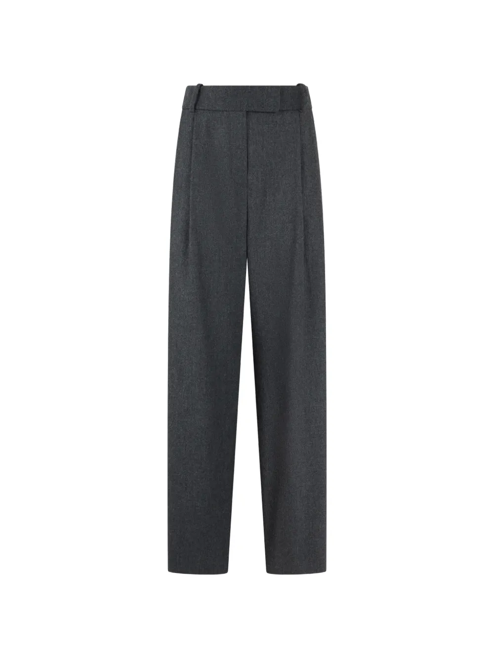 Giorgio Armani pleated wide-leg trousers - Grigio