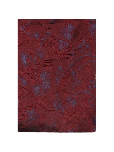 Giorgio Armani floral-jacquard scarf